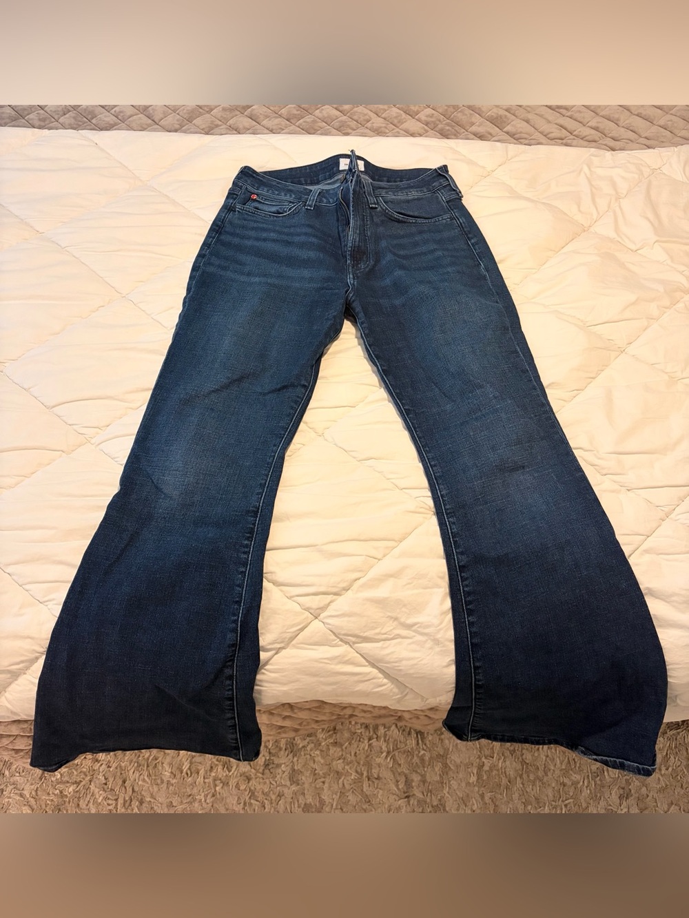 Women’s Hudson Flared Jeans, Dark Blue